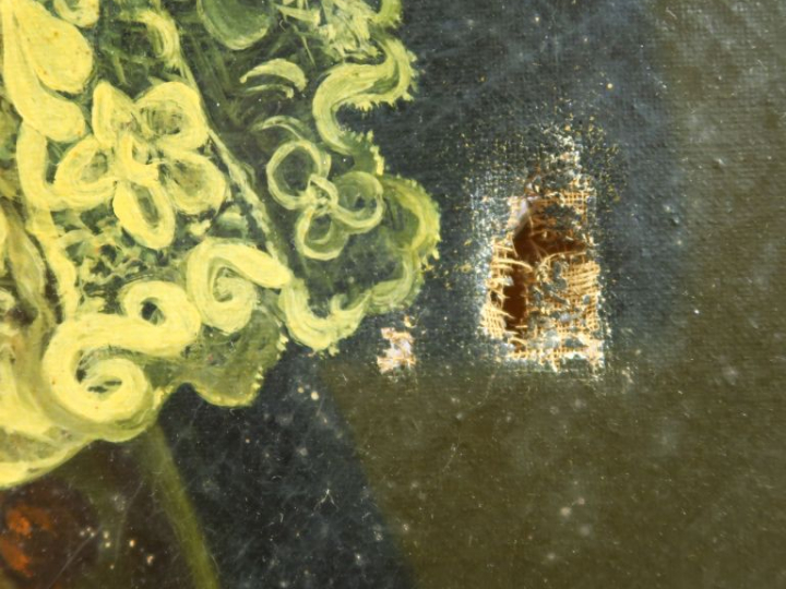 Ecole française fin XVIIIe début XIXe. "Portrait de Léon de Pourquery 