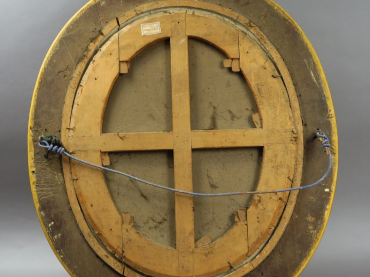 Ecole française fin XVIIIe. "Portrait de Jean de Roquette, Evêque d'Au