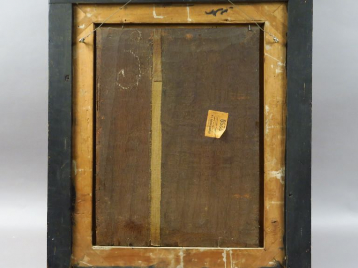 Ecole flamande XVIIIe. "Saint Jérôme". Paire d'huiles sur panneaux. Di