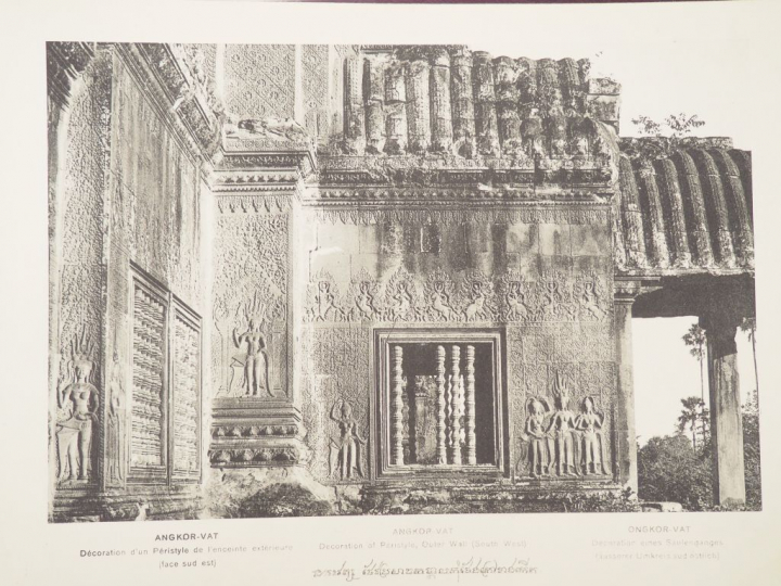 Guide de tourisme "Ruine d'Angkor". Ouvrage en français, anglais et al
