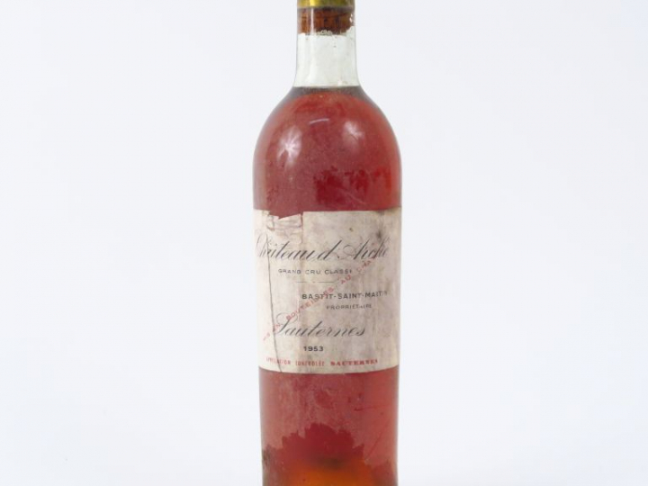 1 BOUTEILLE CHÂTEAU D'ARCHE CC SAUTERNES - 1953 - LB