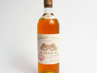 Vente aux enchères 1 BOUTEILLE CHÂTEAU CAILLOU SAUTERNES - 1967 - BG