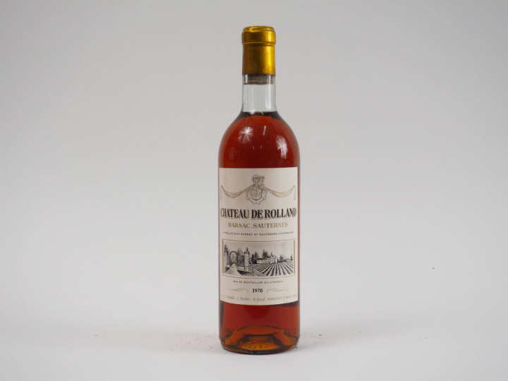 1 BOUTEILLE CHÂTEAU DE ROLLAND SAUTERNES - 1970 - LB