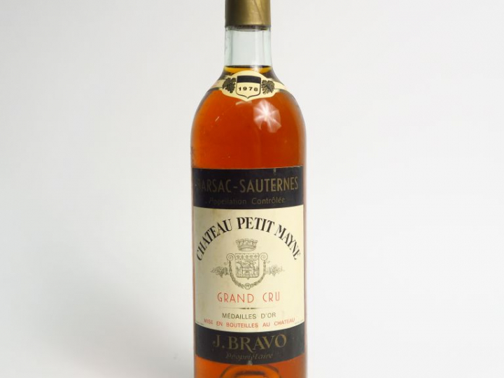 1 BOUTEILLE CHÂTEAU PETIT MAYNE GC SAUTERNES - 1978 - BG