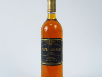 Vente aux enchères 1 BOUTEILLE CHÂTEAU GUIRAUD 1er CC SAUTERNES - 1990 - ELA