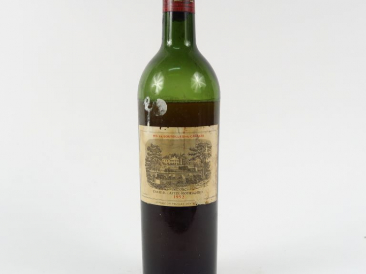 1 BOUTEILLE CHÂTEAU LAFITE ROTHSCHILD 1er GCC PAUILLAC - 1952 - VIDANG