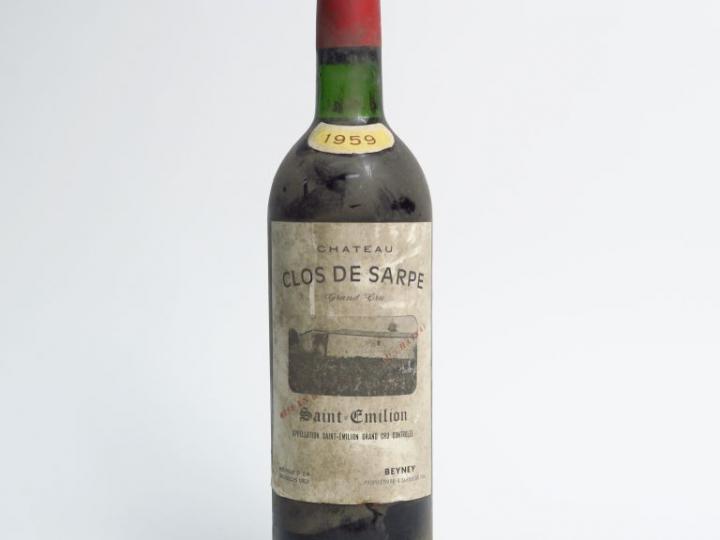 1 BOUTEILLE CLOS DE SARPE ST EMILION - 1959 - BG
