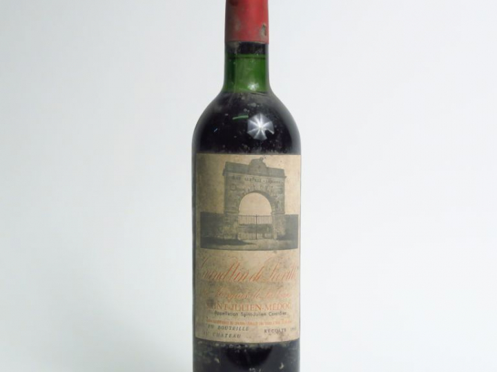 1 BOUTEILLE CHÂTEAU LEOVILLE LAS CASES GCC ST JULIEN - 1960 - LB/EF
