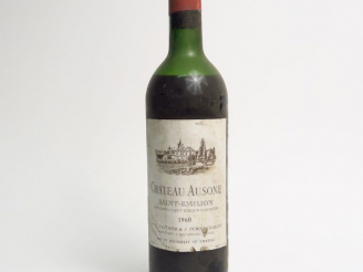 Vente aux enchères 1 BOUTEILLE CHÂTEAU AUSONE ST EMILION - 1960 - BEP