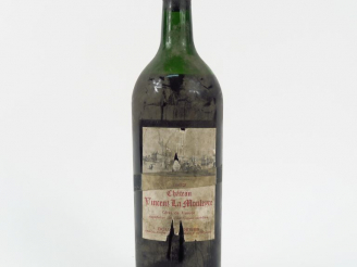 Vente aux enchères 1 MAGNUM CHÂTEAU VINCENT LA MOULEYRE FRONSAC - 1962 - BEP/EA