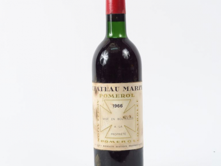 1 BOUTEILLE CHÂTEAU MARZY POMEROL - 1966 - BG/ELA