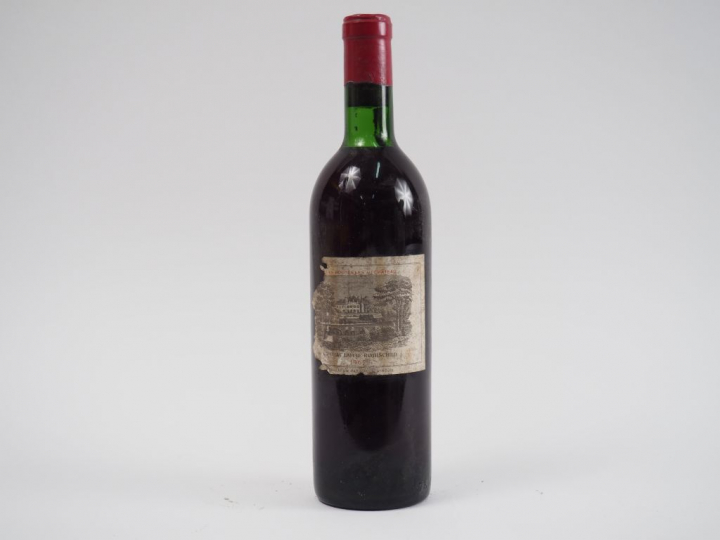 1 BOUTEILLE CHÂTEAU LAFITE ROTHSCHILD 1er GCC PAUILLAC - 1967 - LB/ED