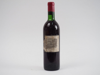 Vente aux enchères 1 BOUTEILLE CHÂTEAU LAFITE ROTHSCHILD 1er GCC PAUILLAC - 1967 - LB/ED