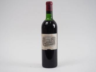 Vente aux enchères 1 BOUTEILLE CHÂTEAU LAFITE ROTHSCHILD 1er GCC PAUILLAC - 1969 - HEP/ED