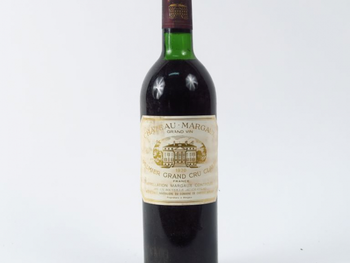 1 BOUTEILLE CHÂTEAU MARGAUX 1er GCC MARGAUX - 1970 - LB