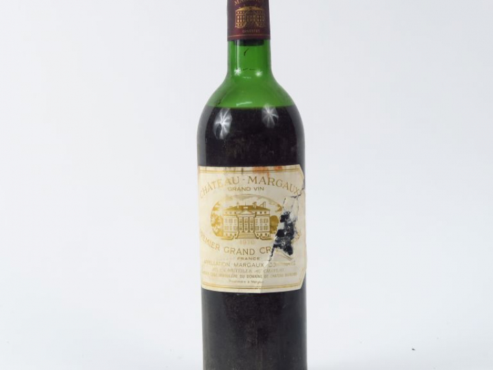 1 BOUTEILLE CHÂTEAU MARGAUX 1er GCC MARGAUX - 1970 - BEP/EA