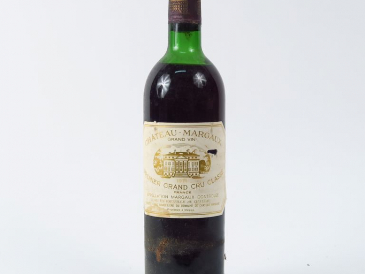 1 BOUTEILLE CHÂTEAU MARGAUX 1er GCC MARGAUX - 1971 - MEP/ELA