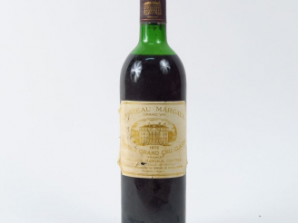 Vente aux enchères 1 BOUTEILLE CHÂTEAU MARGAUX 1er GCC MARGAUX - 1972 - MEP/CAPS CORRODEE