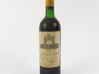 Vente aux enchères 1 BOUTEILLE CHÂTEAU LEOVILLE LAS CASES GCC ST JULIEN - 1974 - HEP/EF