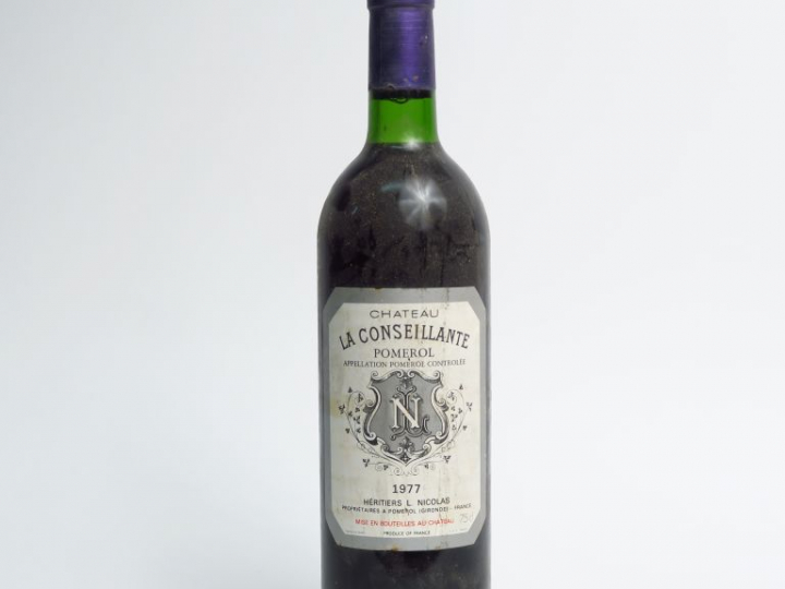 1 BOUTEILLE CHÂTEAU LA CONSEILLANTE POMEROL - 1977 - LB