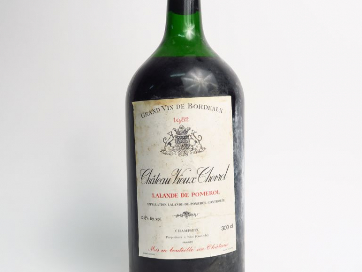 1 DOUBLE MAGNUM CHÂTEAU VIEUX CHEVROL LALANDE DE POMEROL - 1982 - HEP/