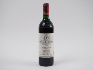 Vente aux enchères 1 BOUTEILLE CHÂTEAU LASCOMBES GCC MARGAUX - 1990