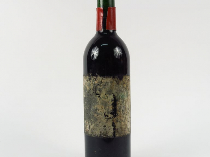 1 BOUTEILLE CHÂTEAU PAVIE 1er GCC ST EMILION - 1991 - SE/CAPS DECOUPEE