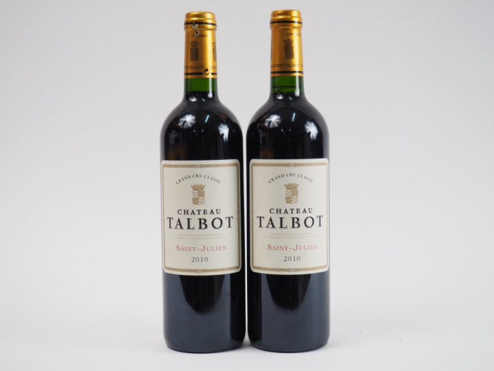 2 BOUTEILLES CHÂTEAU GRUAUD LAROSE GCC ST JULIEN - 2010