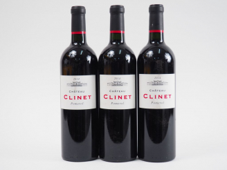 Vente aux enchères 3 BOUTEILLES CHÂTEAU CLINET POMEROL - 2014