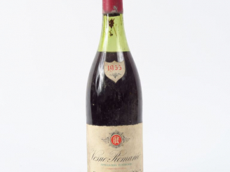 Vente aux enchères 1 BOUTEILLE VOSNE ROMANEE REMOISSONNET - 1955 - 5 CM