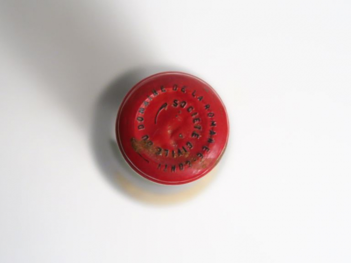 1 BOUTEILLE LA TACHE DOMAINE DE LA ROMANEE CONTI - 1955 - 3,7 CM/ETLT/