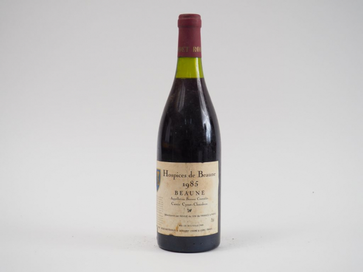 1 BOUTEILLE BEAUNE 'CUVEE CYROT CHAUDRON' HOSPICES DE BEAUNE - 1985 - 