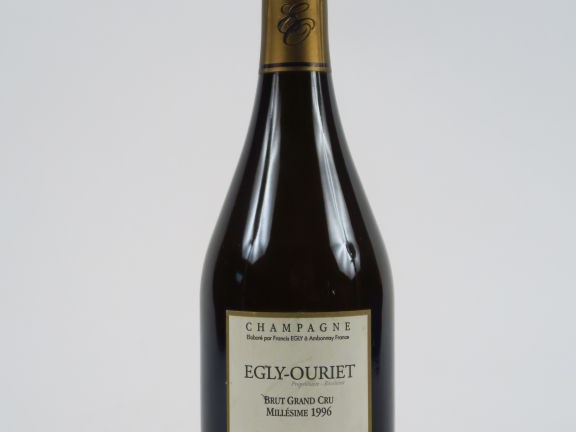 1 BOUTEILLE CHAMPAGNE EGLY OURIET GC - 1996 - PASSAGE EN CAVE : 87 MOI