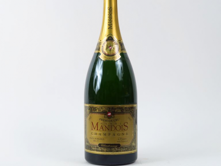 1  MAGNUM CHAMPAGNE 1er CRU 'BLANC DE BLANCS' CHARDONNAY MANDOIS - 199