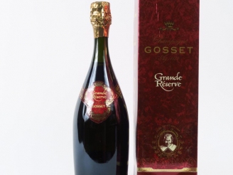 Vente aux enchères 1 BOUTEILLE CHAMPAGNE GOSSET 'GRANDE RESERVE' - COFFRET