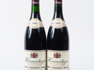 Vente aux enchères 2 BOUTEILLES HERMITAGE 'LE PIED DE LA CÔTE' PAUL JABOULET AÎNE - 1996
