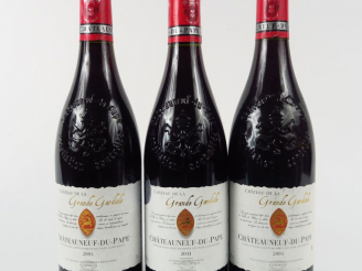 Vente aux enchères 3 BOUTEILLES CHATEAUNEUF DU PAPE CHÂTEAU DE LA GRANDE GARDIOLE - 2 de 