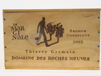 Vente aux enchères 6 BOUTEILLES SAUMUR CHAMPIGNY DOMAINE DES ROCHES NEUVES 'LA MARGINALE'