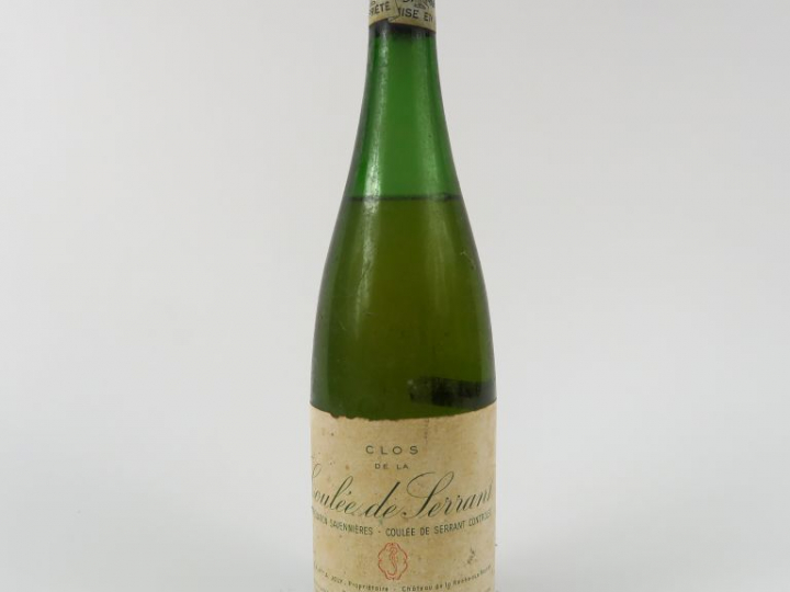 1 BOUTEILLE CLOS DE LA SOULEE DE SERRANT N. JOLY - 7 CM/NM