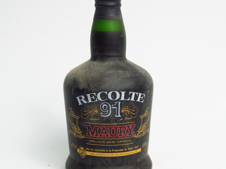 1 BOUTEILLE MAURY VDN - 1991 