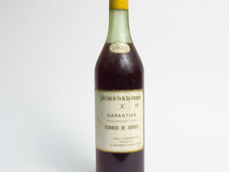 Vente aux enchères 1 BOUTEILLE BAS ARMAGNAC DOMAINE DE JAURREY VALERY LABERDOLIVE - 1900