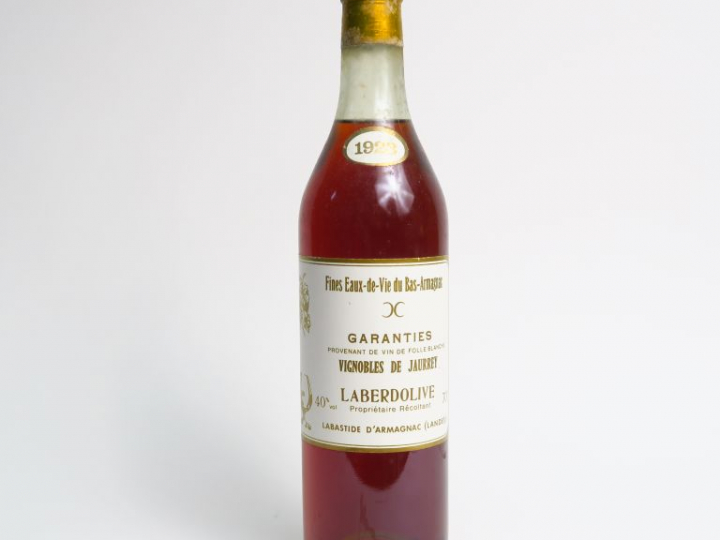 1 BOUTEILLE BAS ARMAGNAC DOMAINE DE JAURREY VALERY LABERDOLIVE - 1923