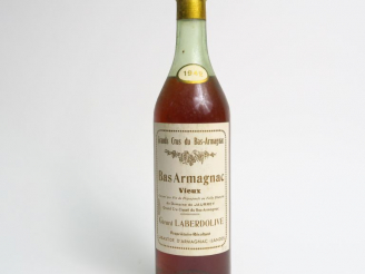 Vente aux enchères 1 BOUTEILLE BAS ARMAGNAC DOMAINE DE JAURREY GERARD LABERDOLIVE - 1942