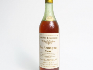 Vente aux enchères 1 BOUTEILLE BAS ARMAGNAC DOMAINE DE JAURREY GERARD LABERDOLIVE - 1954