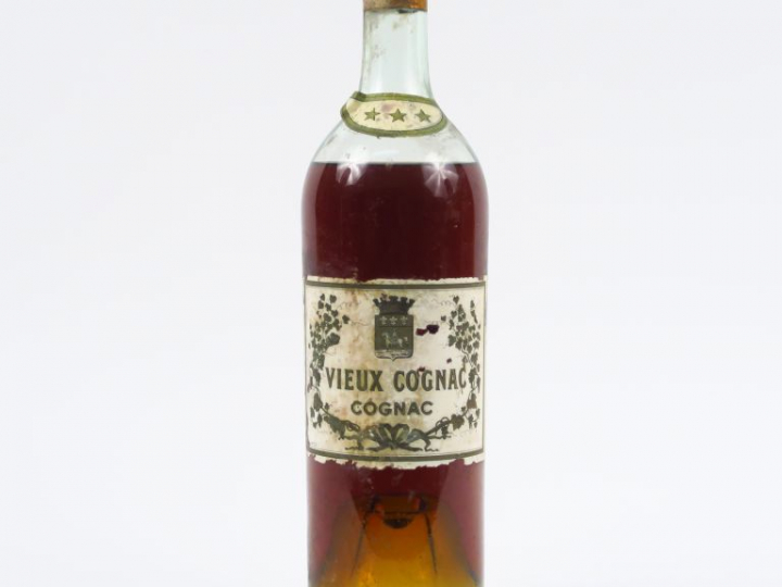 1 BOUTEILLE VIEUX COGNAC ANNEES 1920 - CAPS AB