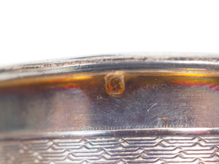 Lot comprenant quatre différentes timbales en argent, poinçon Minerve.