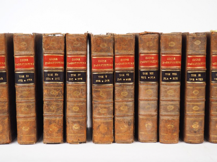 ROZIER (Abbé). Cours complet d'Agriculture théorique, pratique, économ