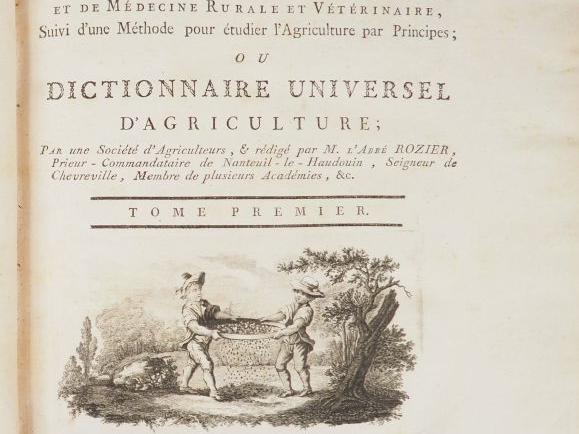 ROZIER (Abbé). Cours complet d'Agriculture théorique, pratique, économ