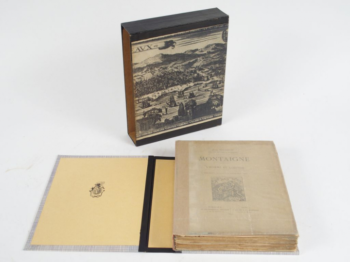 BONNEFON (Paul). Montaigne. L'Homme et l'œuvre. Bordeaux, Gounouilhou,