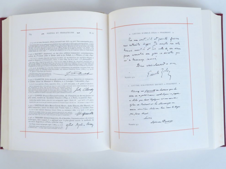 CHARAVAY (Etienne). Lettres autographes composant la collection de M. 